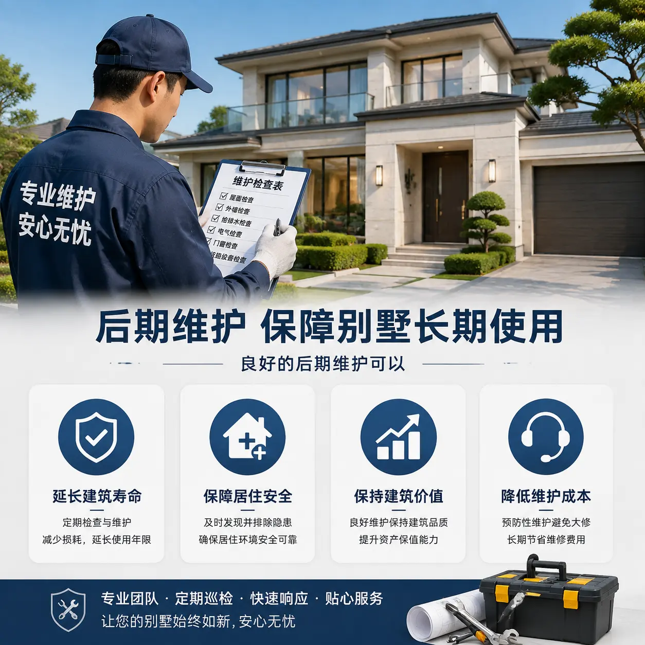 别墅建造公司推荐: 钟山 施工质量的关键要素