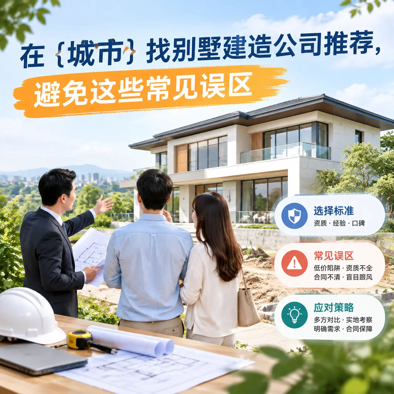 在 钟山 找别墅建造公司推荐,避免这些常见误区