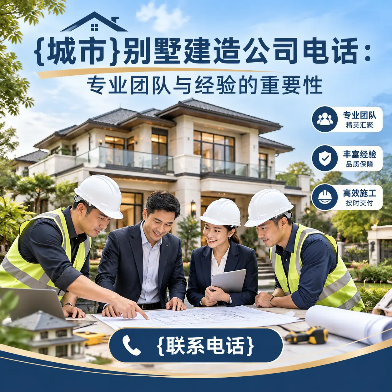 钟山别墅建造公司电话:专业团队与经验的重要性