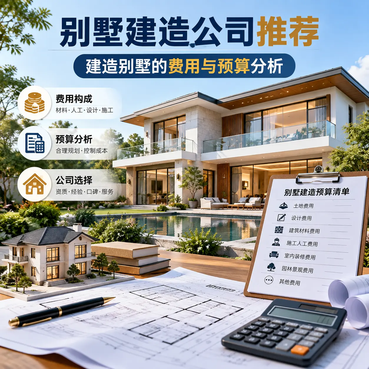 别墅建造公司推荐: 钟山 建造别墅的费用与预算分析