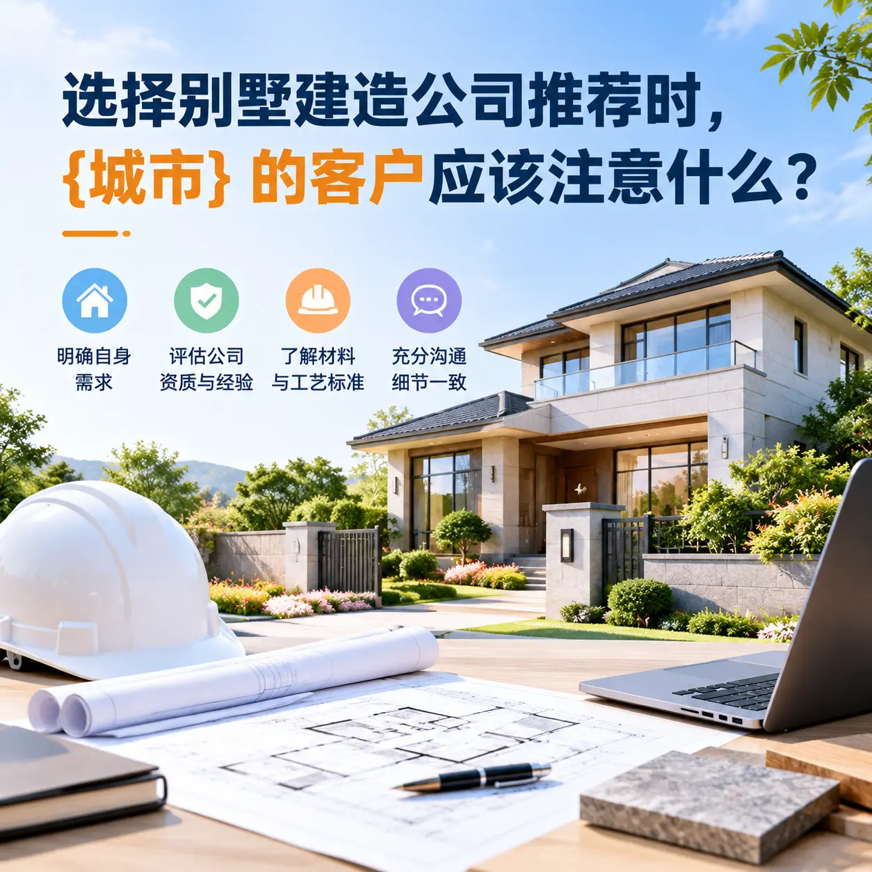 选择别墅建造公司推荐时，钟山 的客户应该注意什么？