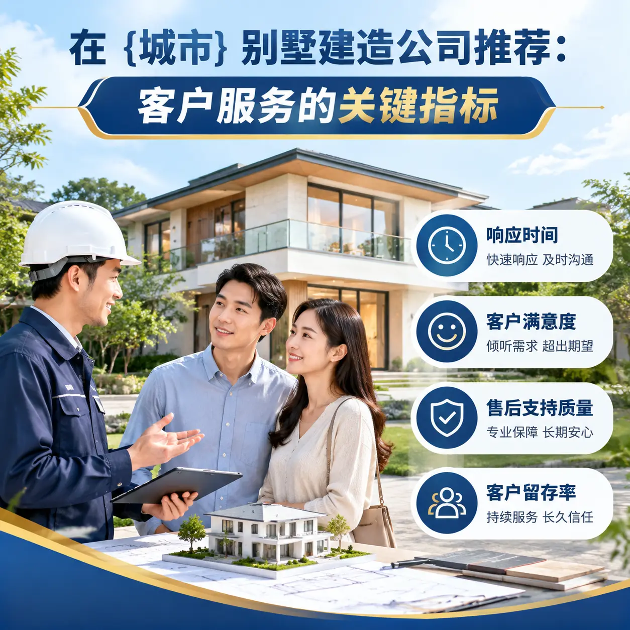 在 钟山 别墅建造公司推荐:客户服务的关键指标