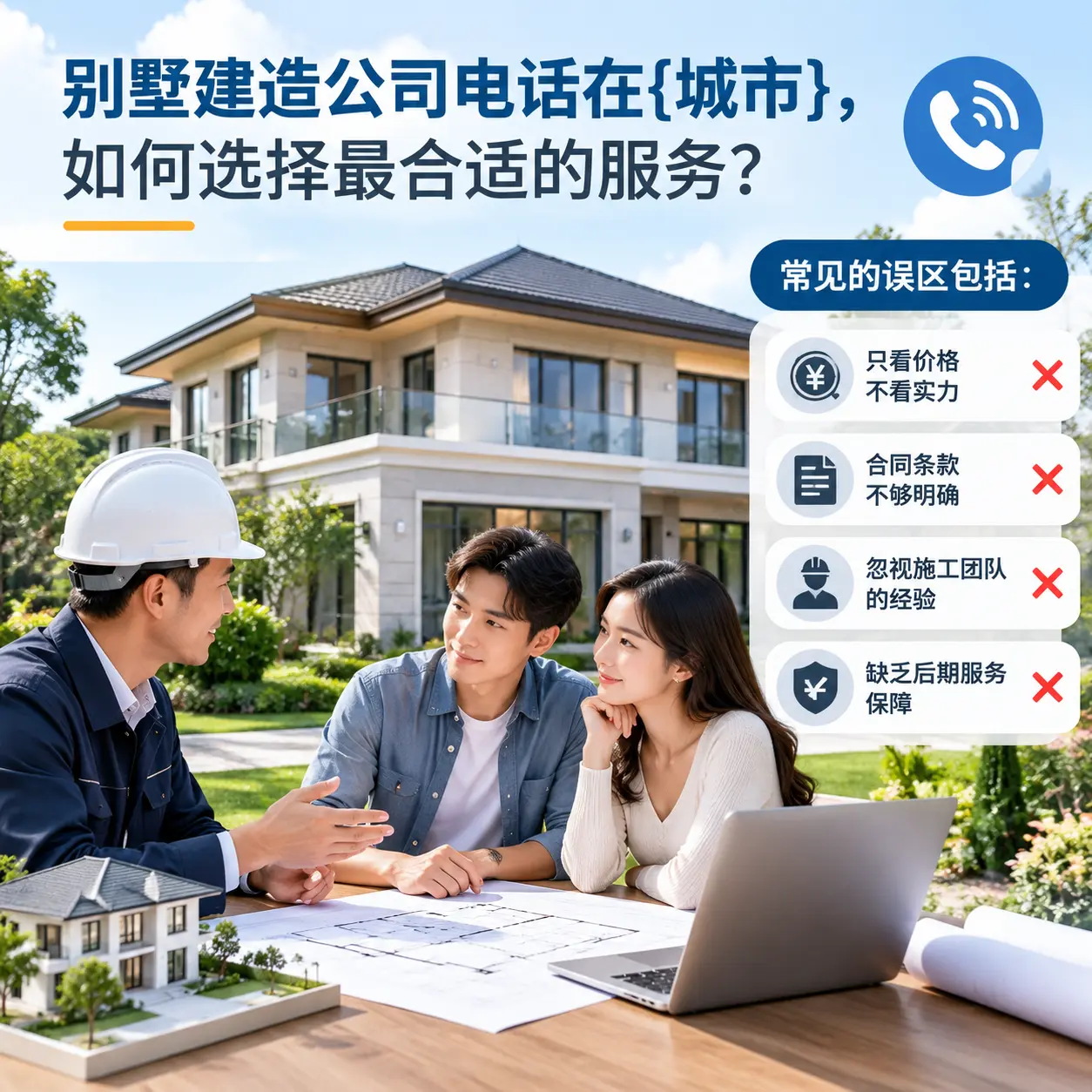 别墅建造公司电话在钟山,如何选择最合适的服务?