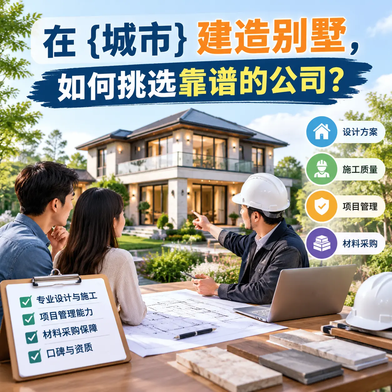 在 钟山 建造别墅，如何挑选靠谱的公司？