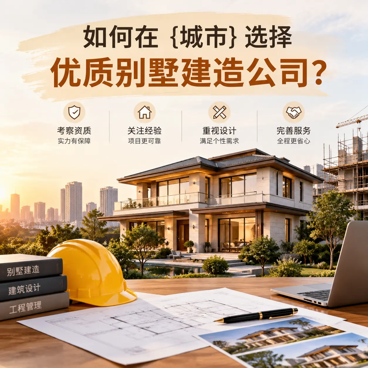 如何在 钟山 选择优质别墅建造公司？