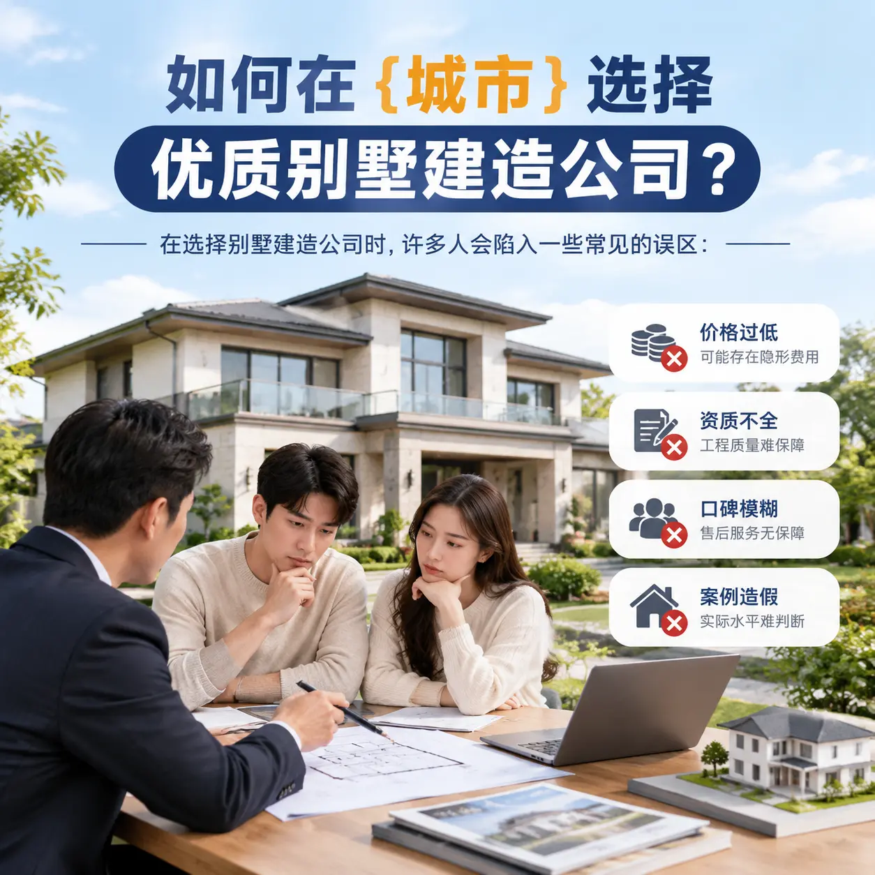 如何在 钟山 选择优质别墅建造公司？