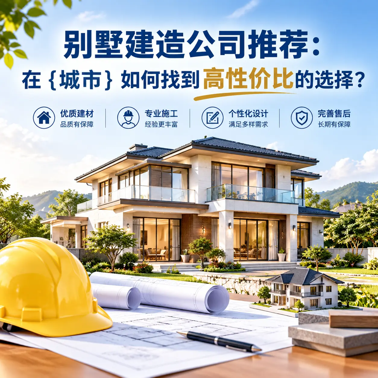 别墅建造公司推荐:在 钟山 如何找到高性价比的选择?