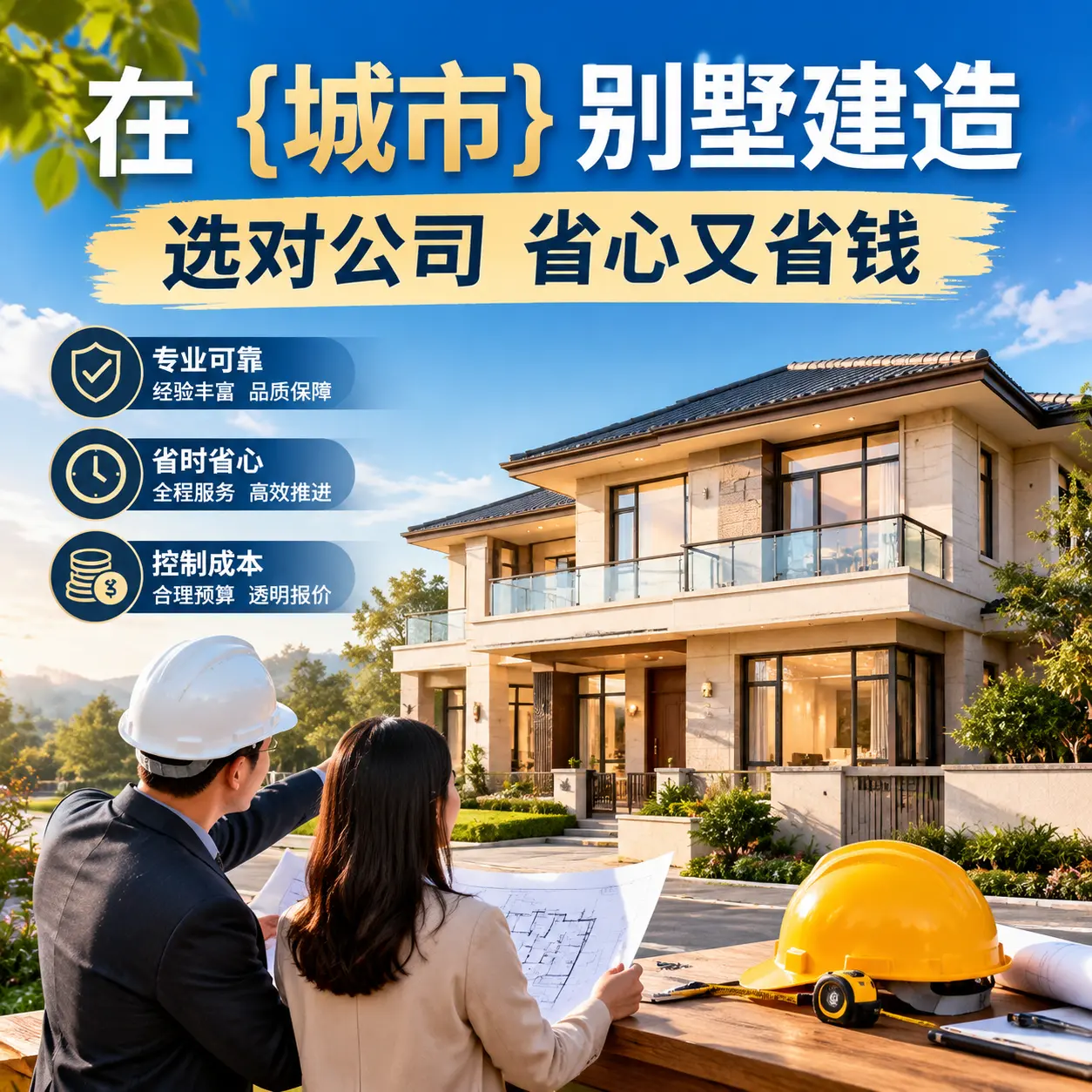 在 钟山 别墅建造，选对公司省心又省钱