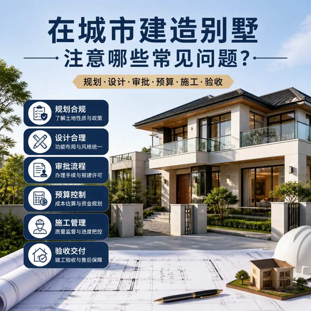 在 钟山 建造别墅,注意哪些常见问题?