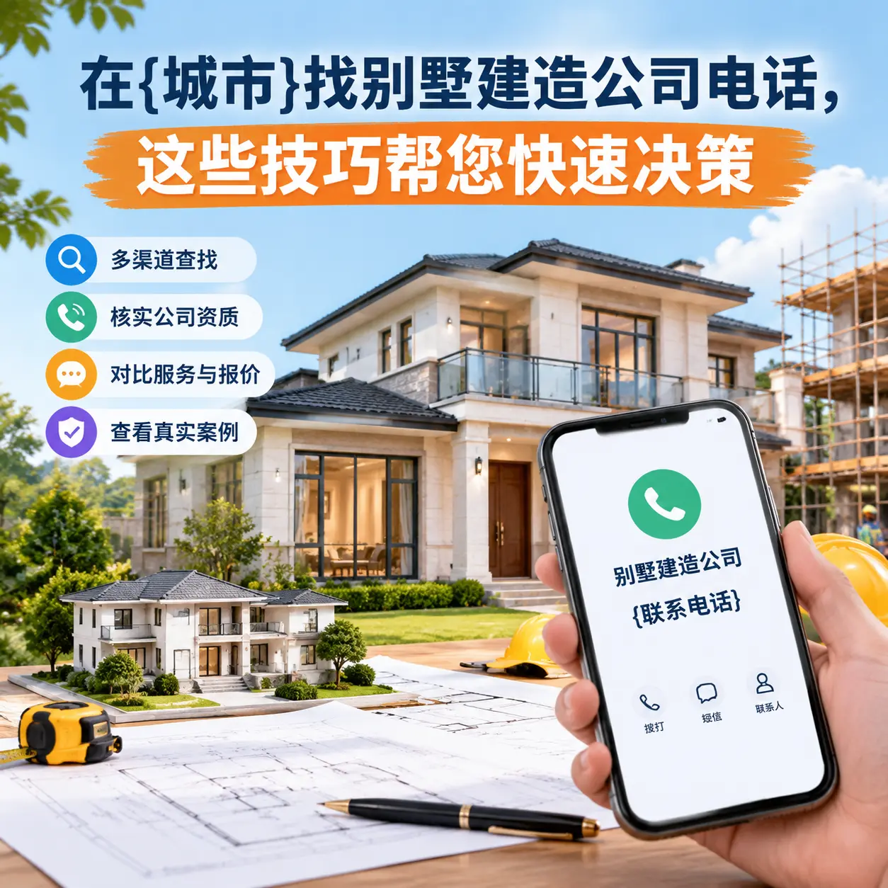 在钟山找别墅建造公司电话,这些技巧帮您快速决策
