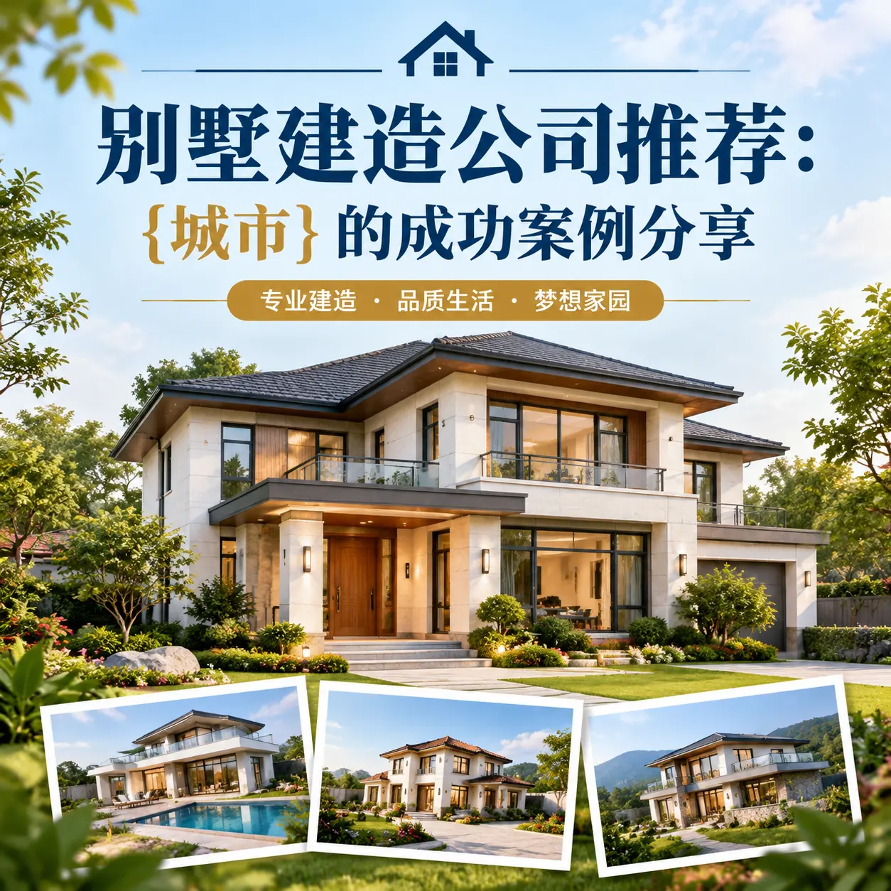 别墅建造公司推荐： 钟山 的成功案例分享