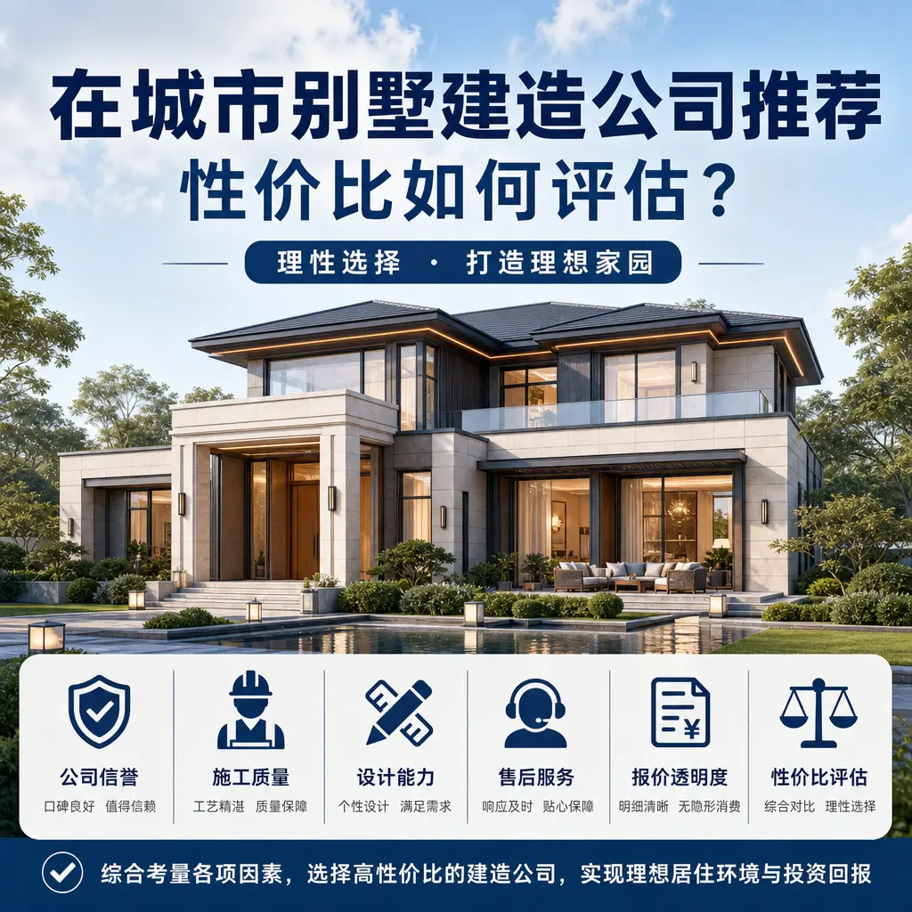 在 钟山 别墅建造公司推荐，性价比如何评估？
