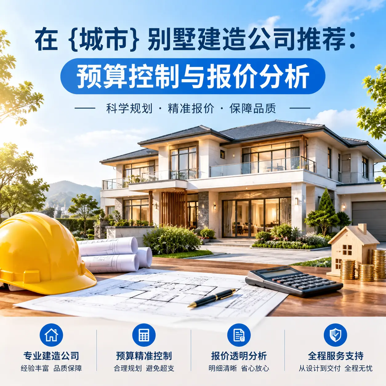 在 钟山 别墅建造公司推荐:预算控制与报价分析